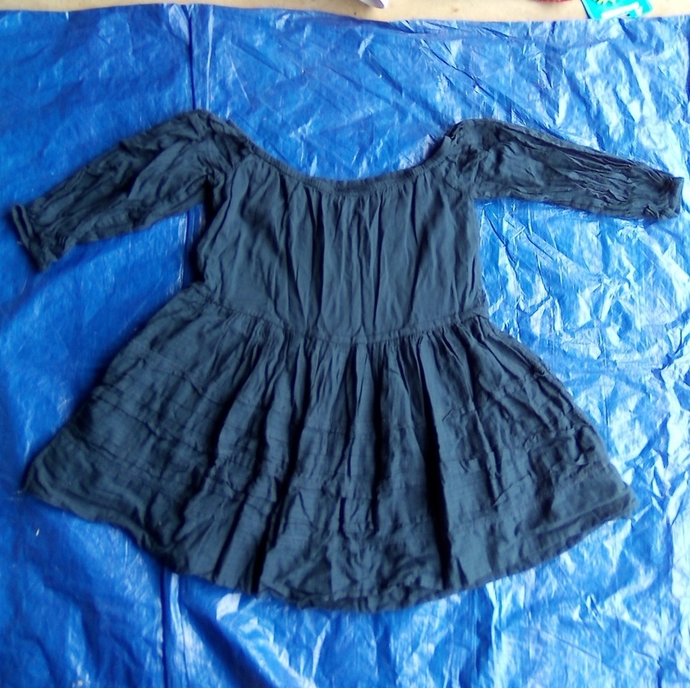 Free People Elegant Navy Blue Tunic/Dress - Picture 13 of 13